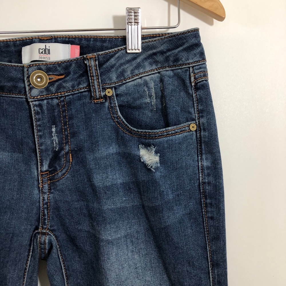 CAbi Skinny denim jeans Blue size 2 - Picture 6 of 15
